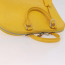 LOUIS VUITTON Epi Alma PM Hand Bag Yellow citron M40619 LV Auth ka6442A-7