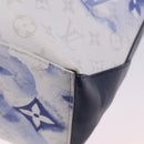 LOUIS VUITTON Monogram Watercolor Weekend Tote GM Blue M45755 LV Auth ka6444M-16
