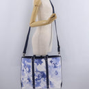 LOUIS VUITTON Monogram Watercolor Weekend Tote GM Blue M45755 LV Auth ka6444M-23
