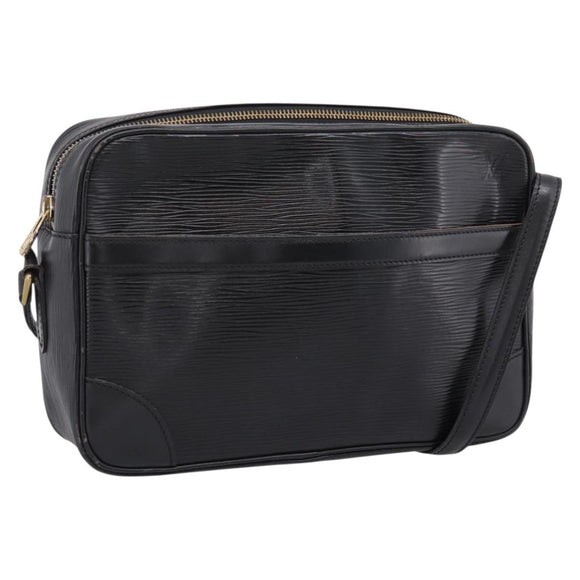 LOUIS VUITTON Epi Trocadero 27 Shoulder Bag Black M52312 LV Auth ka6447