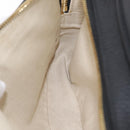 GUCCI Snake Shoulder Bag Leather Black Gold Tone 453565 Auth ka6449V-26