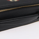 GUCCI Snake Shoulder Bag Leather Black Gold Tone 453565 Auth ka6449V-7