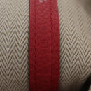 HERMES Garden Party PM Tote Bag Leather Pink Silver Auth ka6450V-12