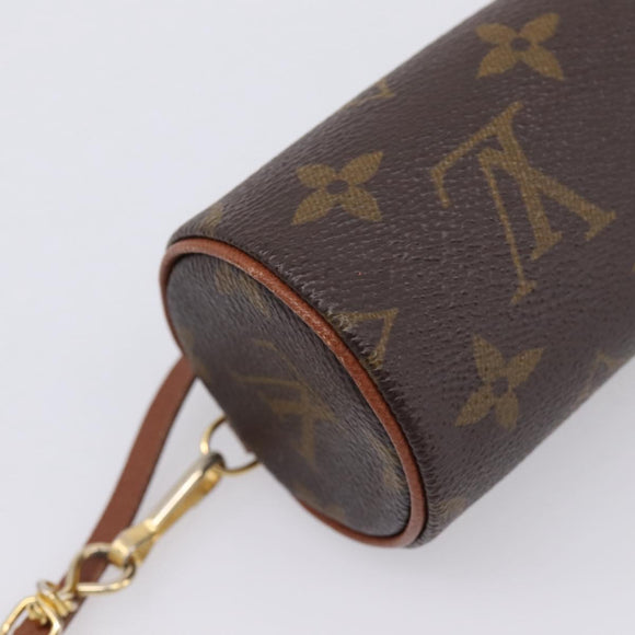 LOUIS VUITTON Monogram Papillon Pouch Pouch LV Auth ka6451A