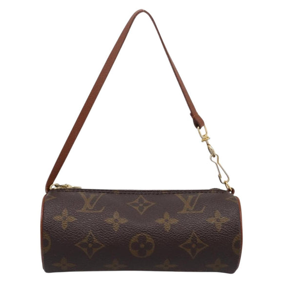 LOUIS VUITTON Monogram Papillon Pouch Pouch LV Auth ka6451A