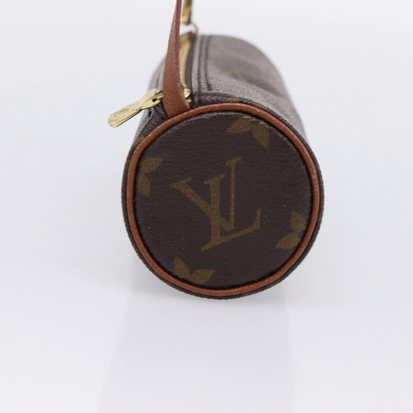 LOUIS VUITTON Monogram Papillon Pouch Pouch LV Auth ka6451A