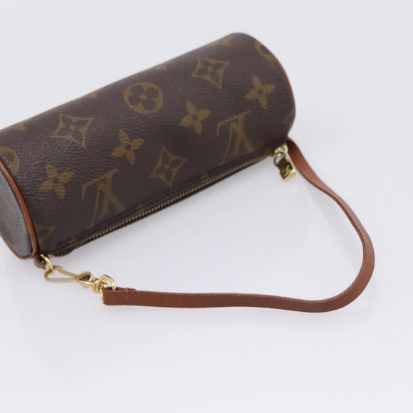 LOUIS VUITTON Monogram Papillon Pouch Pouch LV Auth ka6451A