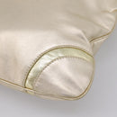 LOEWE Hand Bag Leather Gold Auth ka6452A-17