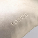 LOEWE Hand Bag Leather Gold Auth ka6452A-19