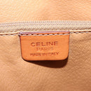 CELINE Macadam Tote Bag PVC Brown Gold Tone Auth ka6459-25