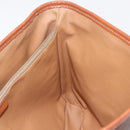 CELINE Macadam Tote Bag PVC Brown Gold Tone Auth ka6459-26