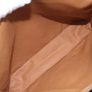 CELINE Macadam Tote Bag PVC Brown Gold Tone Auth ka6459-28