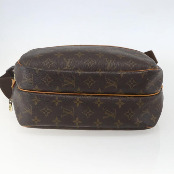 LOUIS VUITTON Monogram Reporter PM Shoulder Bag M45254 LV Auth ka646