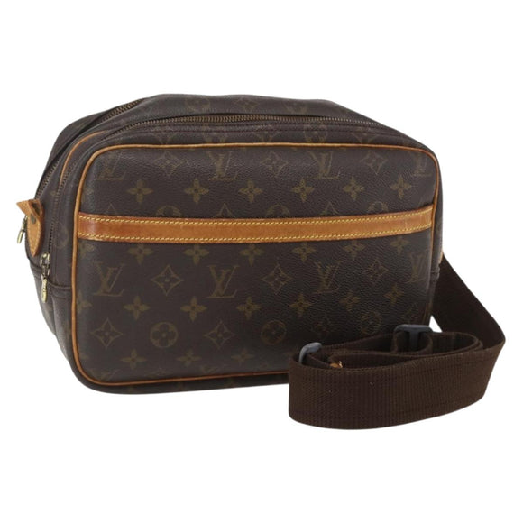 LOUIS VUITTON Monogram Reporter PM Shoulder Bag M45254 LV Auth ka646