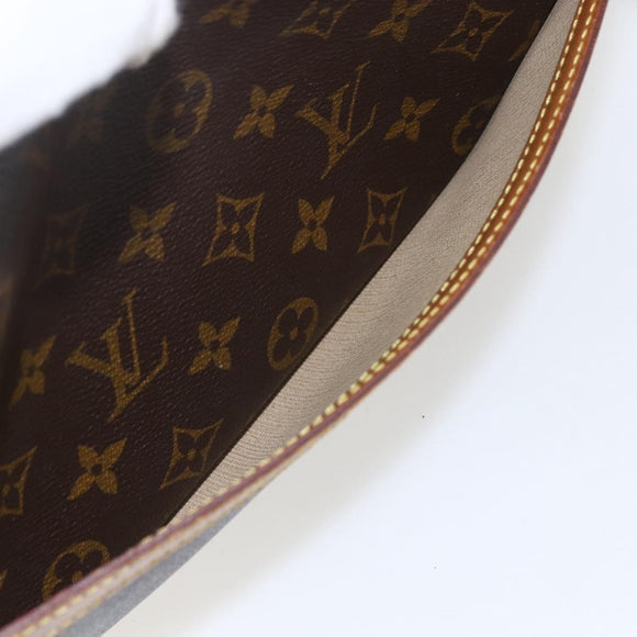 LOUIS VUITTON Monogram Reporter PM Shoulder Bag M45254 LV Auth ka646