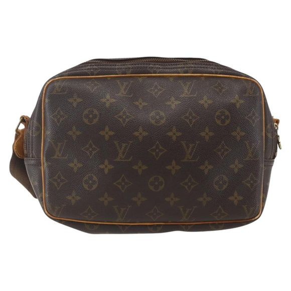 LOUIS VUITTON Monogram Reporter PM Shoulder Bag M45254 LV Auth ka646