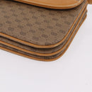 GUCCI Micro GG Shoulder Bag PVC Beige Gold Tone 004 106 0024 Auth ka6460-15