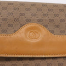 GUCCI Micro GG Shoulder Bag PVC Beige Gold Tone 004 106 0024 Auth ka6460-18