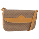 GUCCI Micro GG Shoulder Bag PVC Beige Gold Tone 004 106 0024 Auth ka6460-1