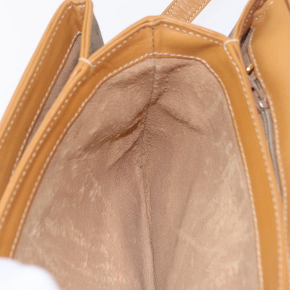 GUCCI Micro GG Shoulder Bag PVC Beige Gold Tone 004 106 0024 Auth ka6460