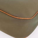 BURBERRY Shoulder Bag Canvas Beige Gold Tone Auth ka6461-14