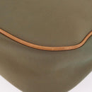 BURBERRY Shoulder Bag Canvas Beige Gold Tone Auth ka6461-16