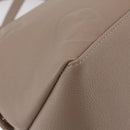 LOUIS VUITTON Monogram Empreinte Grand Palais MM Bag Beige M45833 Auth ka6462M-18