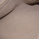 LOUIS VUITTON Monogram Empreinte Grand Palais MM Bag Beige M45833 Auth ka6462M-12