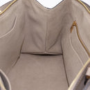 LOUIS VUITTON Monogram Empreinte Grand Palais MM Bag Beige M45833 Auth ka6462M-25