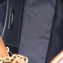 Saint Laurent Jamie Small Chain Shoulder Bag Leather Brown 763475 Auth ka6466SAM-10