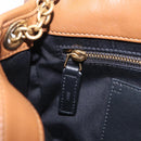 Saint Laurent Jamie Small Chain Shoulder Bag Leather Brown 763475 Auth ka6466SAM-22
