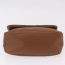 Saint Laurent Jamie Small Chain Shoulder Bag Leather Brown 763475 Auth ka6466SAM-5
