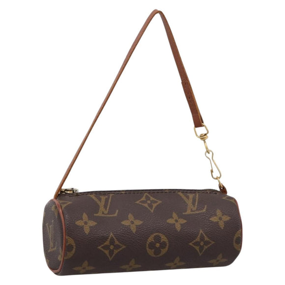LOUIS VUITTON Monogram Papillon Pouch Pouch LV Auth ka6467