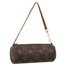 LOUIS VUITTON Monogram Papillon Pouch Pouch LV Auth ka6467-1