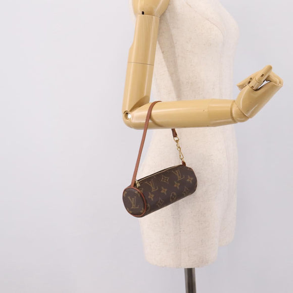 LOUIS VUITTON Monogram Papillon Pouch Pouch LV Auth ka6467