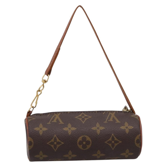 LOUIS VUITTON Monogram Papillon Pouch Pouch LV Auth ka6467