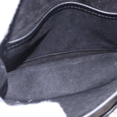 Christian Dior J'adior Chain Shoulder Bag Leather Black Silver Auth ka6468SAM-17