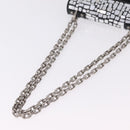 Christian Dior J'adior Chain Shoulder Bag Leather Black Silver Auth ka6468SAM-7