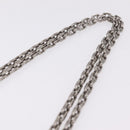 Christian Dior J'adior Chain Shoulder Bag Leather Black Silver Auth ka6468SAM-8