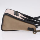 CELINE Luggage Nano Shopper Hand Bag Leather 2way Pink Gold Tone Auth ka6469V-3