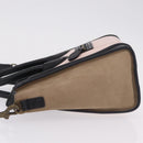 CELINE Luggage Nano Shopper Hand Bag Leather 2way Pink Gold Tone Auth ka6469V-4