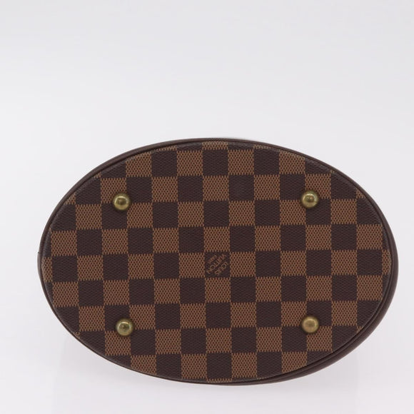 LOUIS VUITTON Damier Ebene Marais Shoulder Bag N42240 LV Auth ka6475