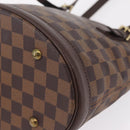 LOUIS VUITTON Damier Ebene Marais Shoulder Bag N42240 LV Auth ka6475-15