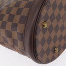 LOUIS VUITTON Damier Ebene Marais Shoulder Bag N42240 LV Auth ka6475-16