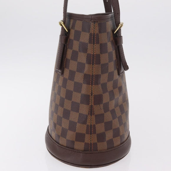 LOUIS VUITTON Damier Ebene Marais Shoulder Bag N42240 LV Auth ka6475