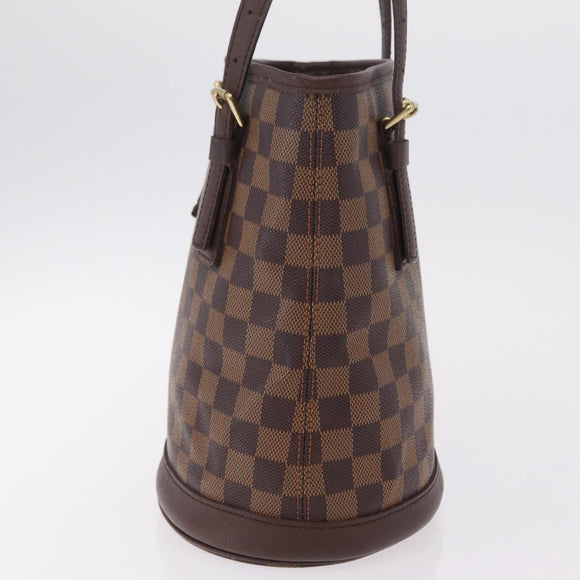 LOUIS VUITTON Damier Ebene Marais Shoulder Bag N42240 LV Auth ka6475