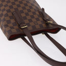 LOUIS VUITTON Damier Ebene Marais Shoulder Bag N42240 LV Auth ka6475-7