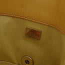 CHANEL Large Hobo Matelasse Chain Shoulder Bag Calf Skin Orange Auth ka6476SAM-26