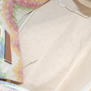 LOEWE Hand Bag Canvas White Multicolor Auth ka6479V-11