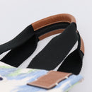 LOEWE Hand Bag Canvas White Multicolor Auth ka6479V-8